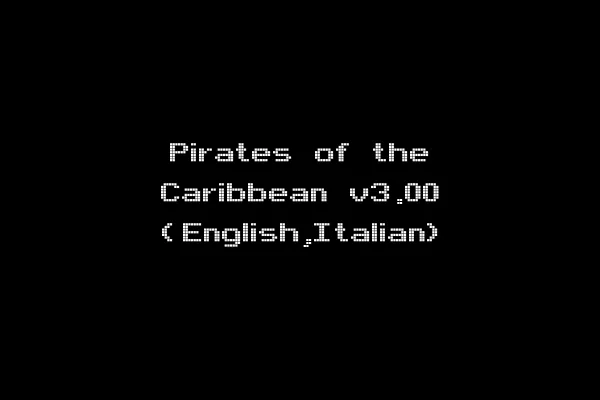 Pirates of the Caribbean v3.00 (English,Italian)