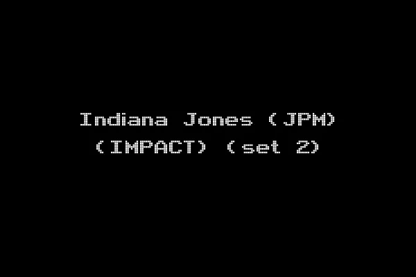 Indiana Jones (JPM) (IMPACT) (set 2)
