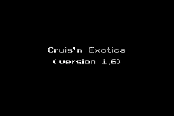Cruis'n Exotica (version 1.6)