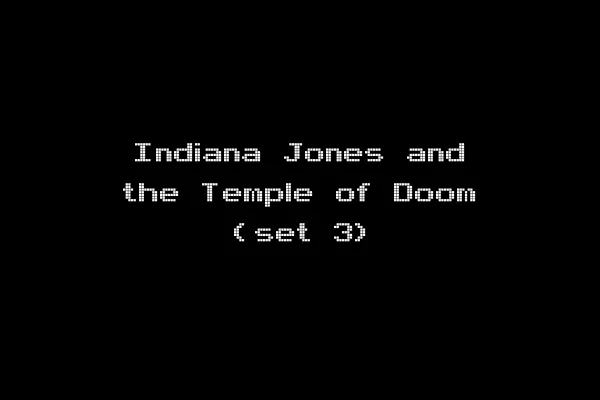 Indiana Jones and the Temple of Doom (set 3)