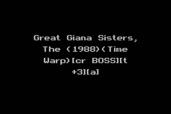 Great Giana Sisters, The (1988)(Time Warp)[cr BOSS][t +3][a]