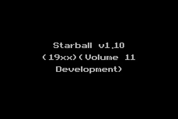 Starball v1.10 (19xx)(Volume 11 Development)