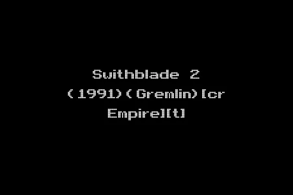 Swithblade 2 (1991)(Gremlin)[cr Empire][t]