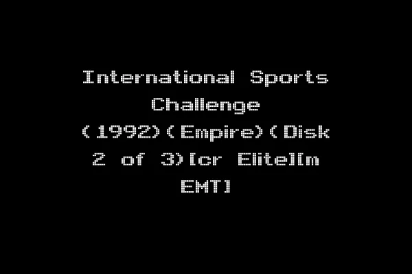 International Sports Challenge (1992)(Empire)(Disk 2 of 3)[cr Elite][m EMT]