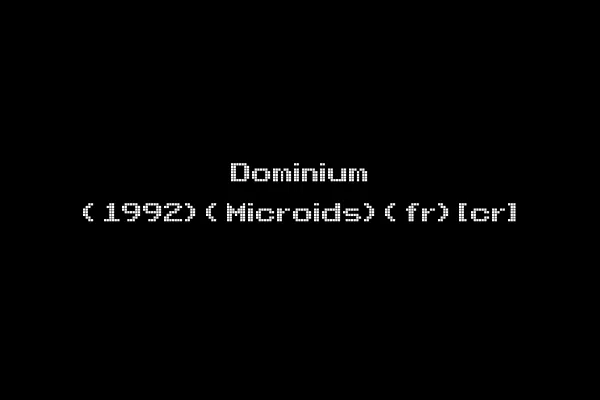 Dominium (1992)(Microids)(fr)[cr]