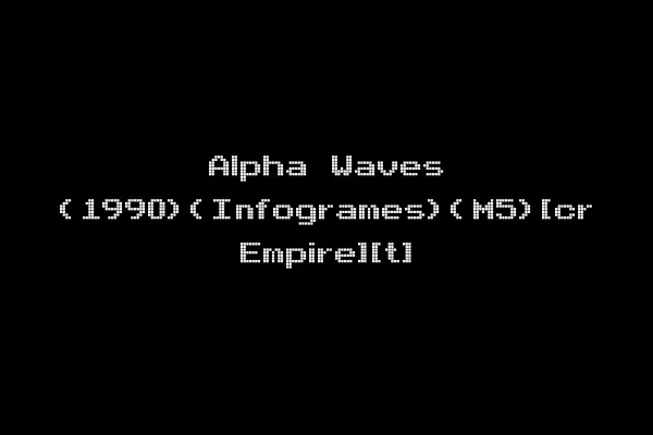 Alpha Waves (1990)(Infogrames)(M5)[cr Empire][t]