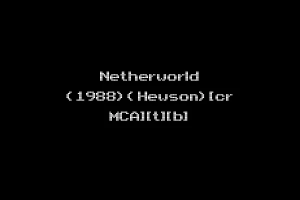 Netherworld (1988)(Hewson)[cr MCA][t][b]
