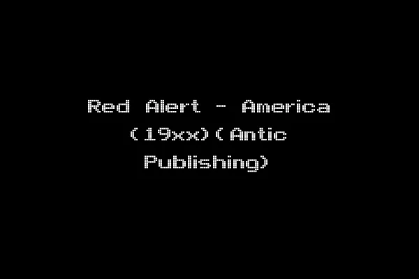 Red Alert - America (19xx)(Antic Publishing)