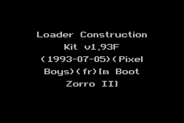 Loader Construction Kit v1.93F (1993-07-05)(Pixel Boys)(fr)[m Boot Zorro II]
