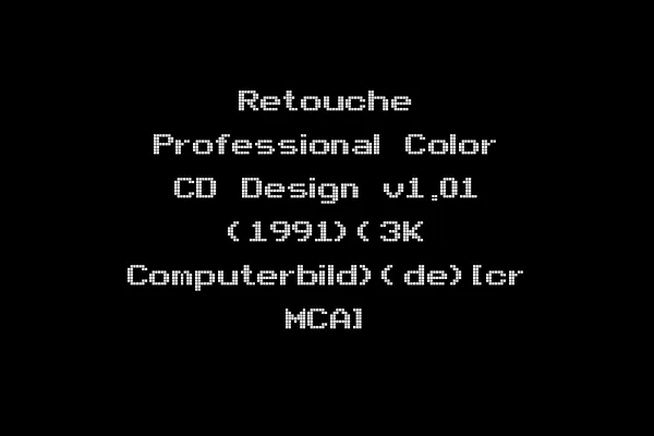 Retouche Professional Color CD Design v1.01 (1991)(3K Computerbild)(de)[cr MCA]