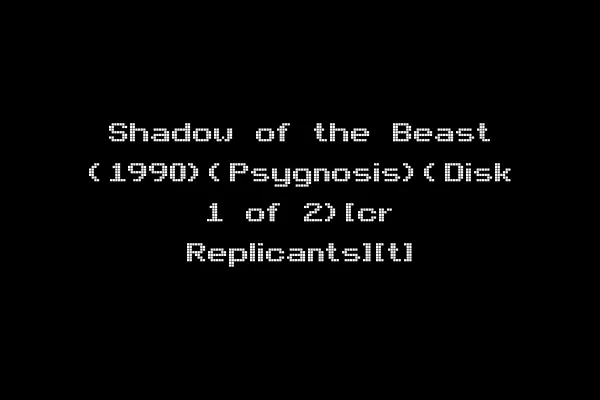 Shadow of the Beast (1990)(Psygnosis)(Disk 1 of 2)[cr Replicants][t]