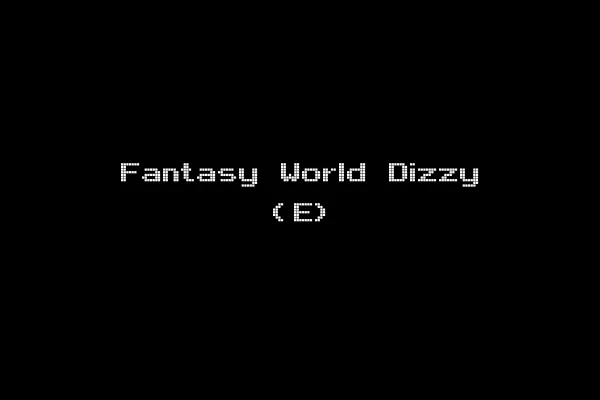Fantasy World Dizzy (E)