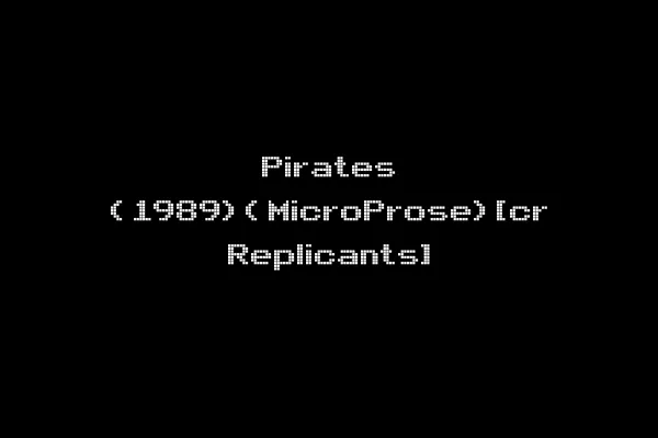 Pirates (1989)(MicroProse)[cr Replicants]
