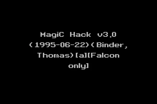 MagiC Hack v3.0 (1995-06-22)(Binder, Thomas)[a][Falcon only]