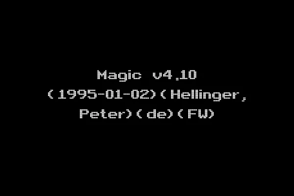 Magic v4.10 (1995-01-02)(Hellinger, Peter)(de)(FW)