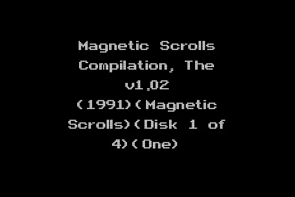 Magnetic Scrolls Compilation, The v1.02 (1991)(Magnetic Scrolls)(Disk 1 of 4)(One)