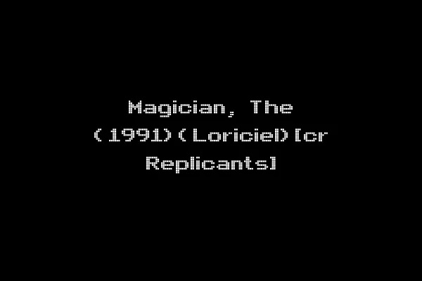 Magician, The (1991)(Loriciel)[cr Replicants]
