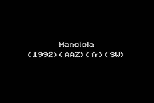 Manciola (1992)(AAZ)(fr)(SW)
