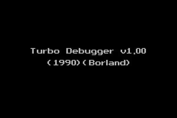 Turbo Debugger v1.00 (1990)(Borland)