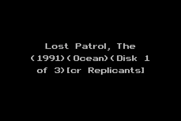 Lost Patrol, The (1991)(Ocean)(Disk 1 of 3)[cr Replicants]