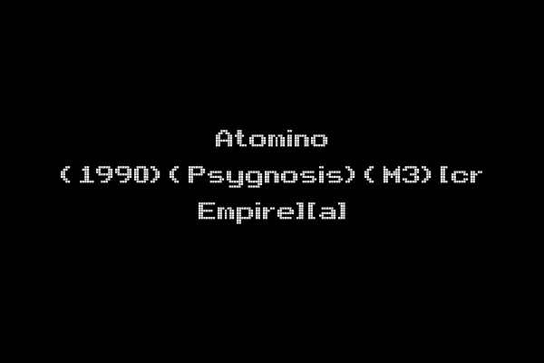 Atomino (1990)(Psygnosis)(M3)[cr Empire][a]