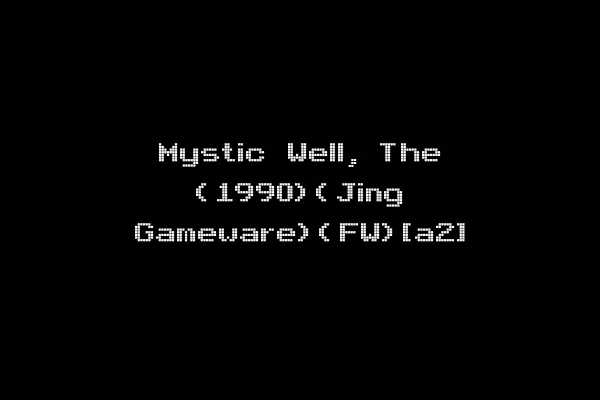 Mystic Well, The (1990)(Jing Gameware)(FW)[a2]