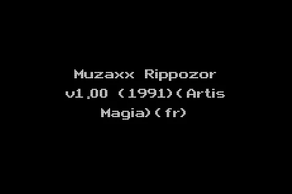 Muzaxx Rippozor v1.00 (1991)(Artis Magia)(fr)