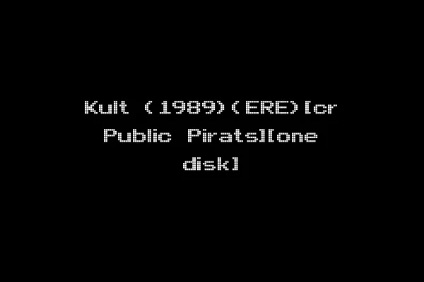 Kult (1989)(ERE)[cr Public Pirats][one disk]