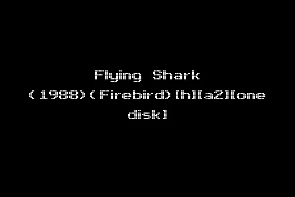 Flying Shark (1988)(Firebird)[h][a2][one disk]