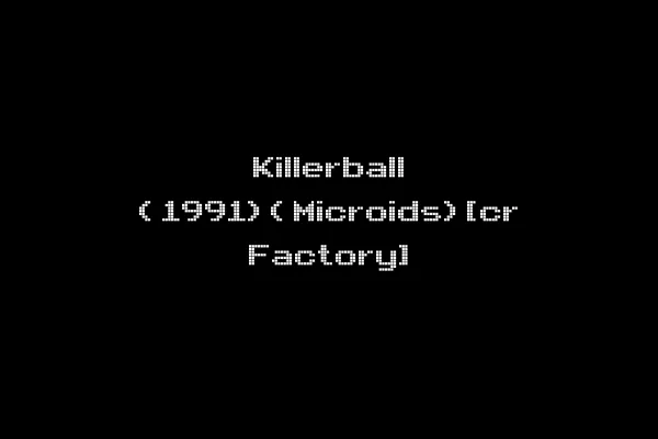 Killerball (1991)(Microids)[cr Factory]