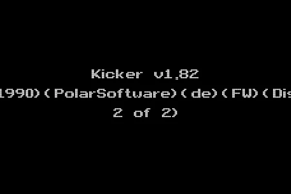 Kicker v1.82 (1990)(PolarSoftware)(de)(FW)(Disk 2 of 2)