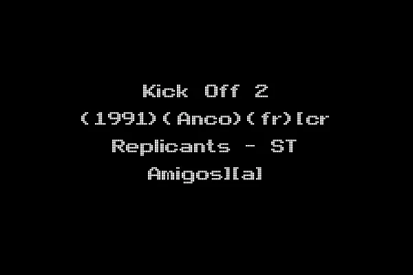 Kick Off 2 (1991)(Anco)(fr)[cr Replicants - ST Amigos][a]