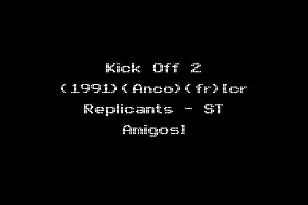 Kick Off 2 (1991)(Anco)(fr)[cr Replicants - ST Amigos]