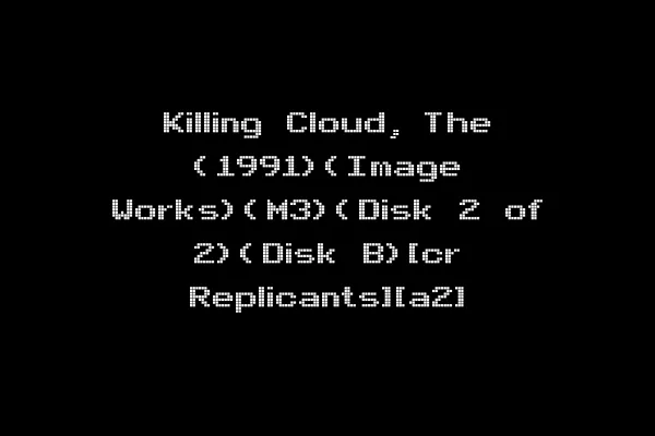 Killing Cloud, The (1991)(Image Works)(M3)(Disk 2 of 2)(Disk B)[cr Replicants][a2]