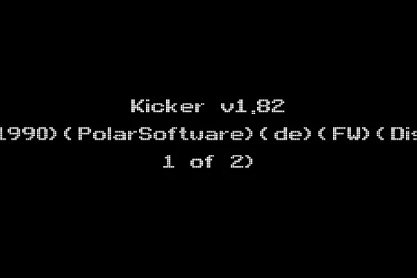 Kicker v1.82 (1990)(PolarSoftware)(de)(FW)(Disk 1 of 2)