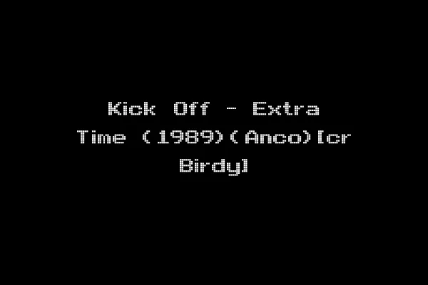 Kick Off - Extra Time (1989)(Anco)[cr Birdy]