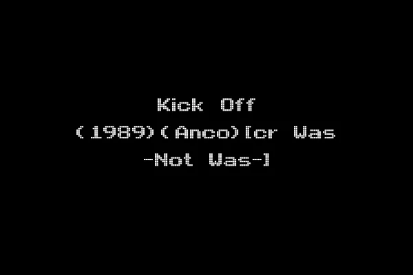 Kick Off (1989)(Anco)[cr Was -Not Was-]