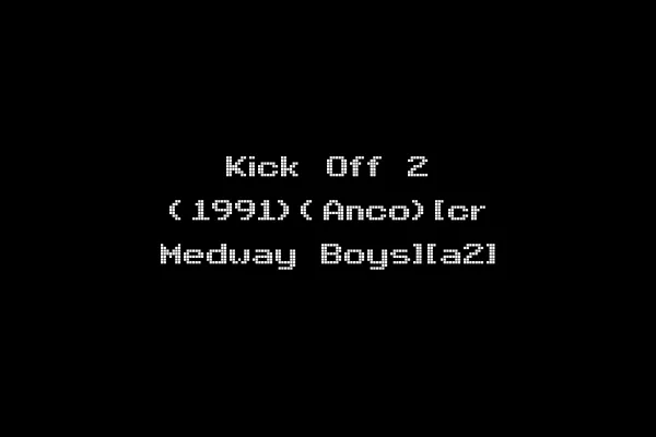 Kick Off 2 (1991)(Anco)[cr Medway Boys][a2]
