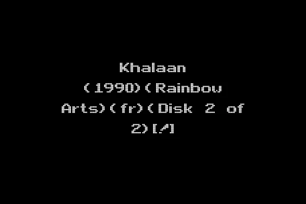 Khalaan (1990)(Rainbow Arts)(fr)(Disk 2 of 2)[!]