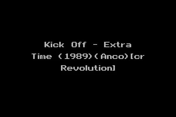 Kick Off - Extra Time (1989)(Anco)[cr Revolution]