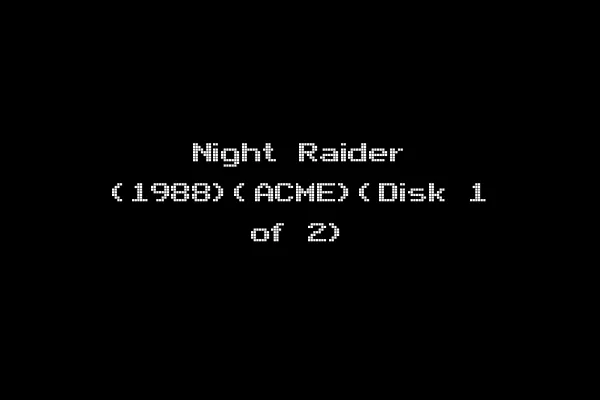 Night Raider (1988)(ACME)(Disk 1 of 2)