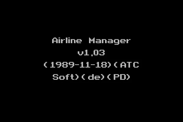 Airline Manager v1.03 (1989-11-18)(ATC Soft)(de)(PD)