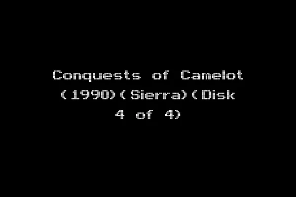 Conquests of Camelot (1990)(Sierra)(Disk 4 of 4)
