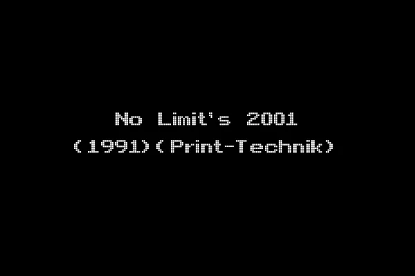 No Limit's 2001 (1991)(Print-Technik)