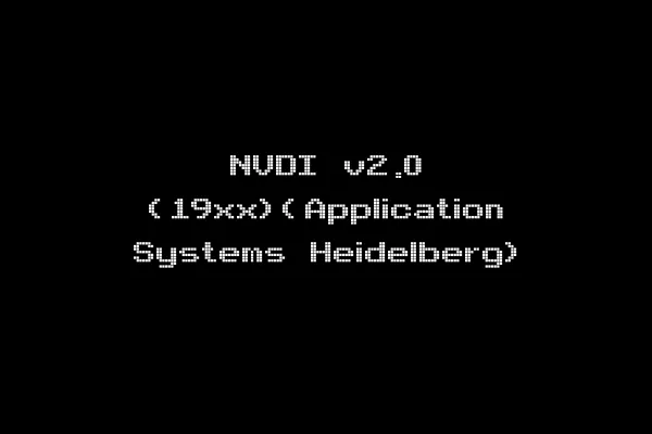 NVDI v2.0 (19xx)(Application Systems Heidelberg)