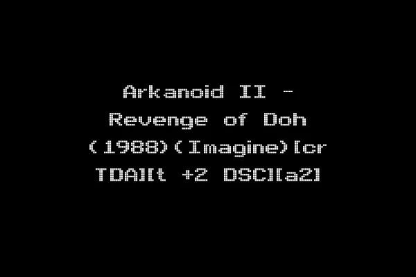 Arkanoid II - Revenge of Doh (1988)(Imagine)[cr TDA][t +2 DSC][a2]