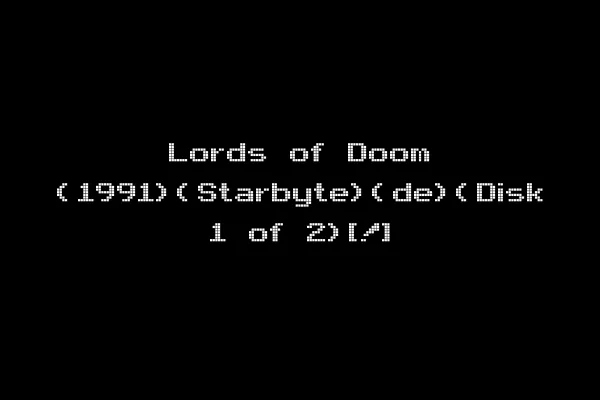 Lords of Doom (1991)(Starbyte)(de)(Disk 1 of 2)[!]