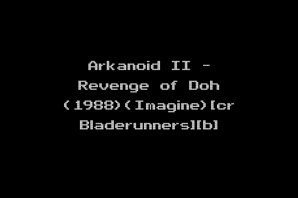 Arkanoid II - Revenge of Doh (1988)(Imagine)[cr Bladerunners][b]