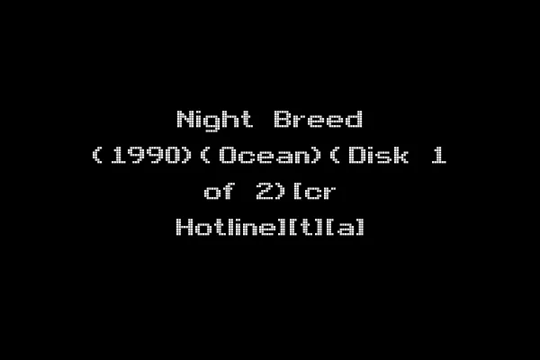 Night Breed (1990)(Ocean)(Disk 1 of 2)[cr Hotline][t][a]
