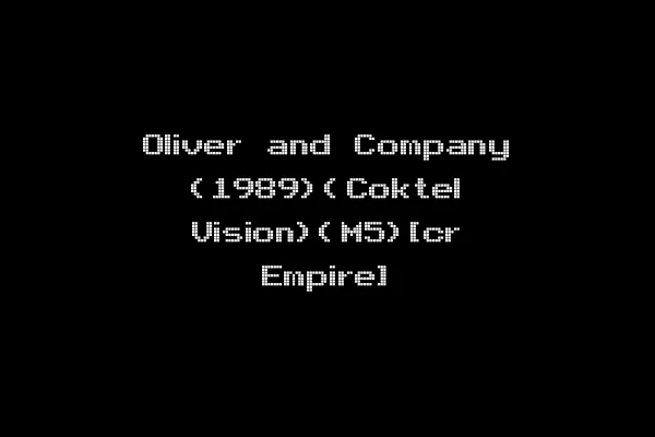 Oliver and Company (1989)(Coktel Vision)(M5)[cr Empire]